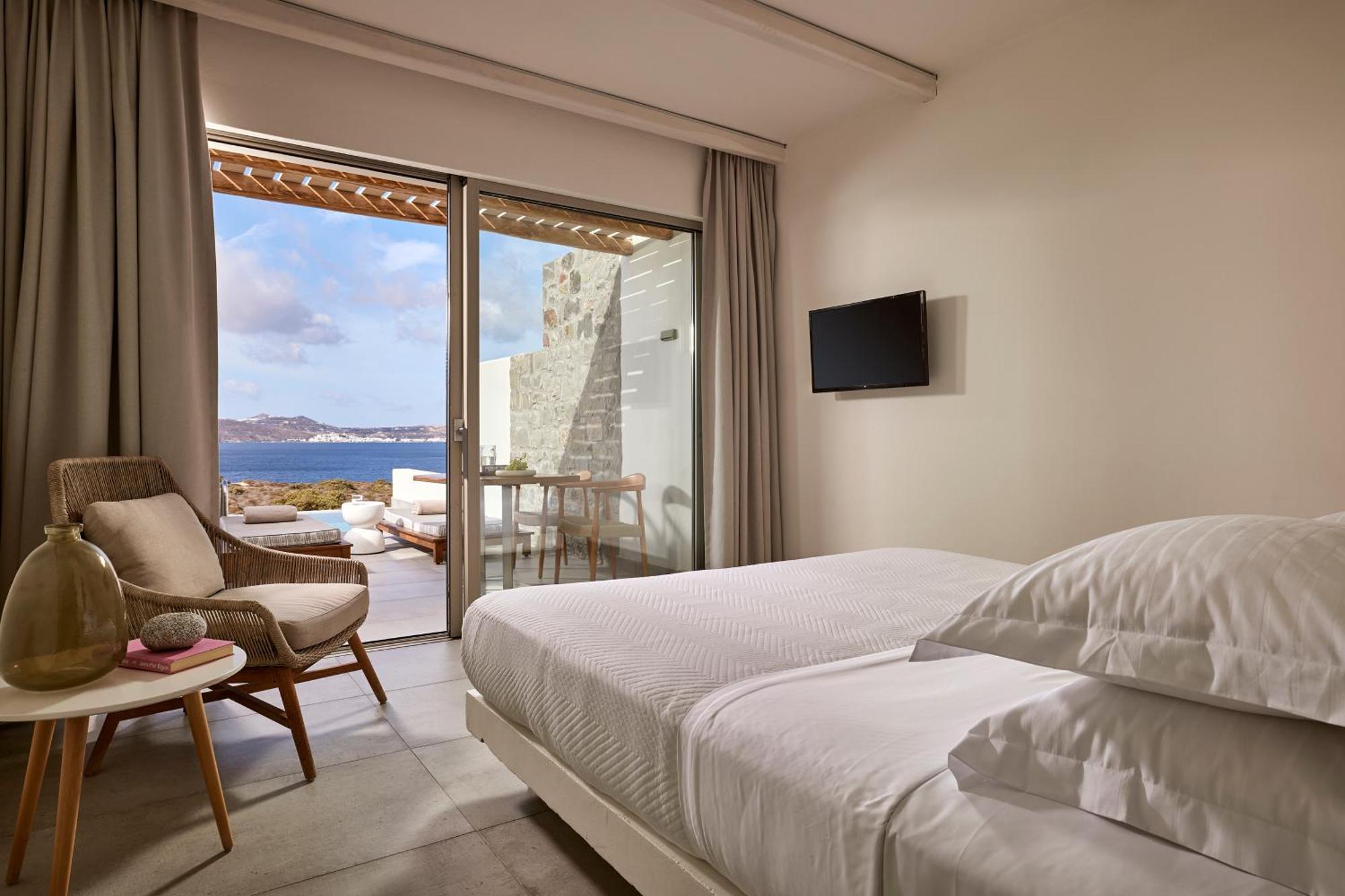 Hotel Milos Sea Resort Адамас Экстерьер фото