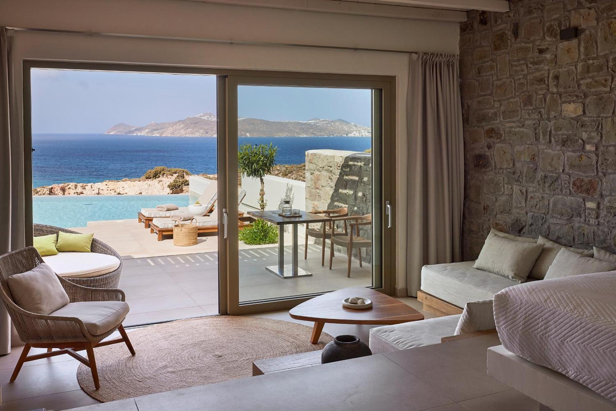 Hotel Milos Sea Resort Адамас Экстерьер фото