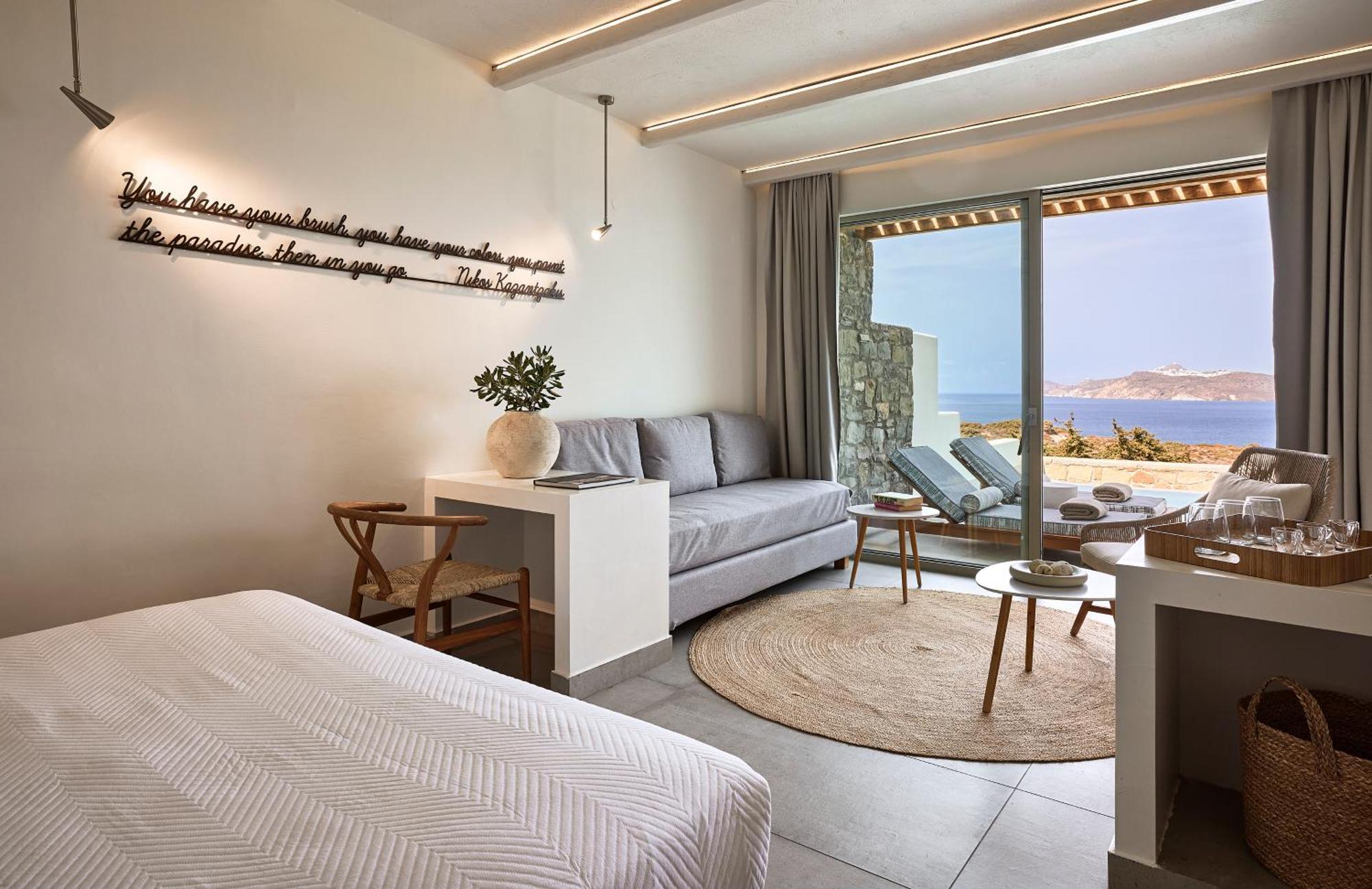 Hotel Milos Sea Resort Адамас Экстерьер фото