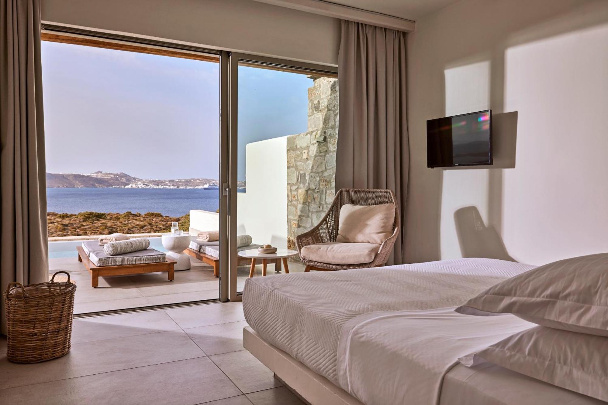 Hotel Milos Sea Resort Адамас Экстерьер фото